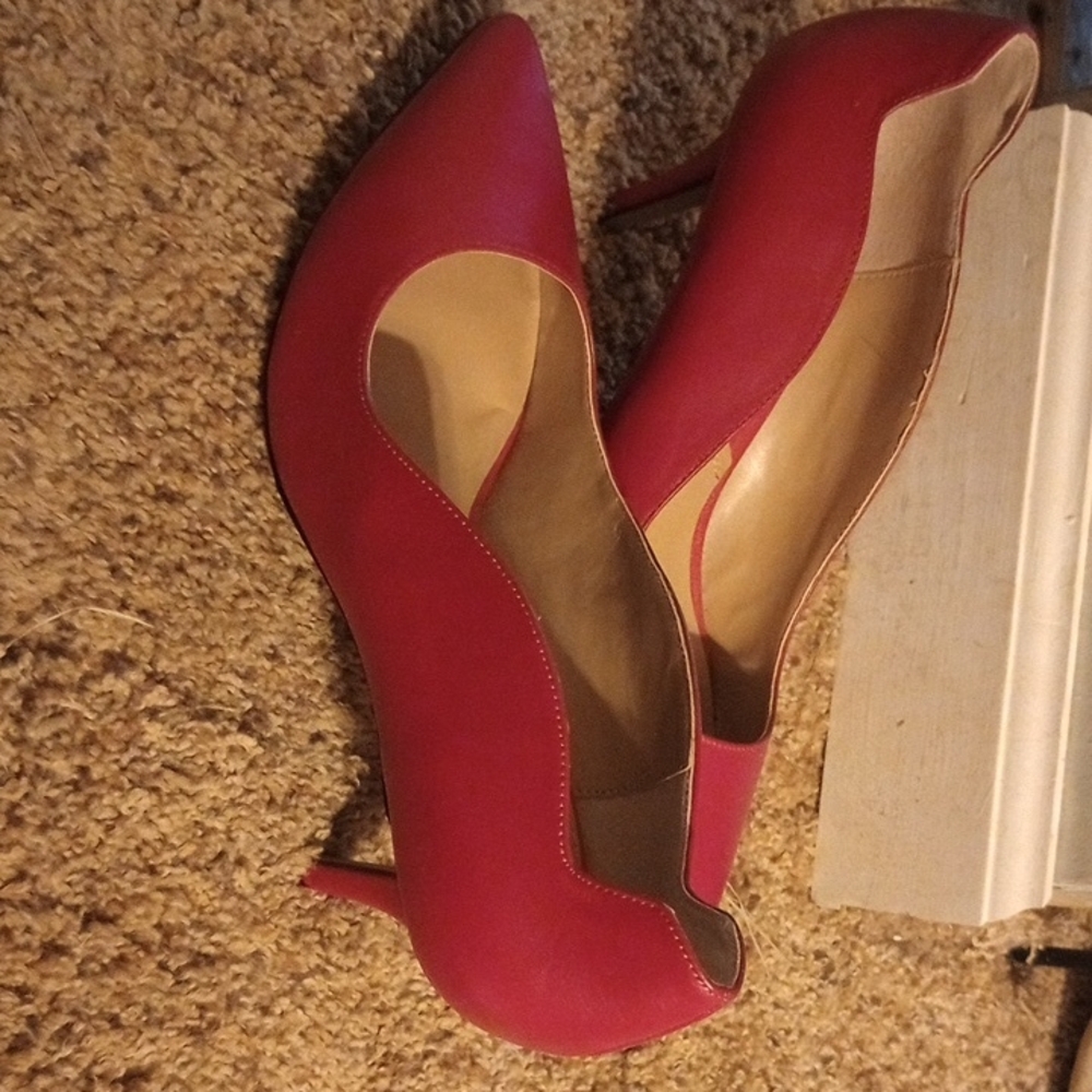 Adrienne Vittadini Red Women's Heels